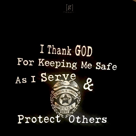 Other - Personalized Police T-shirt